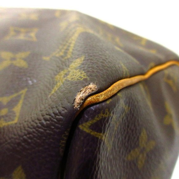 Auth Louis Vuitton Speedy 30 Satchel #32204L26B - Picture 6 of 13